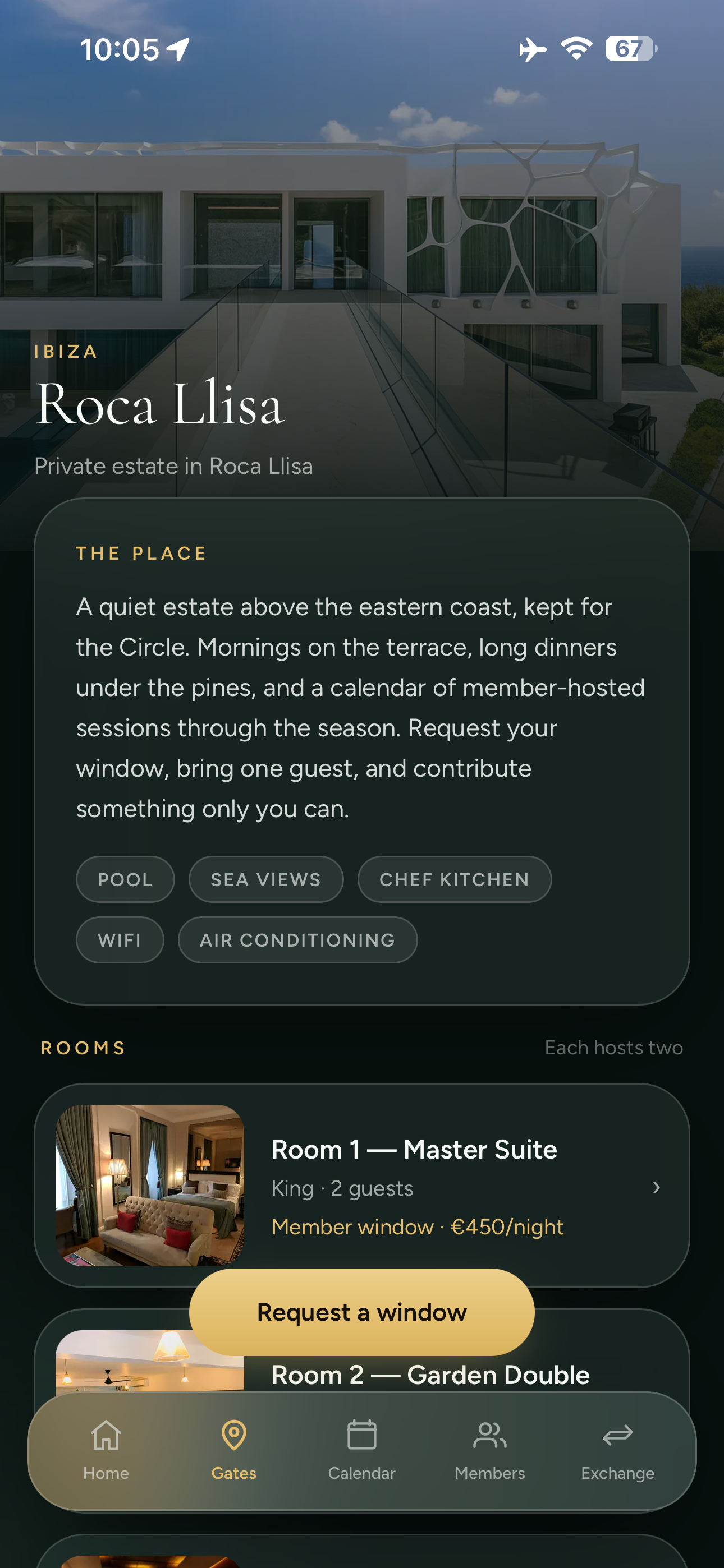 Collective Roca Llisa Gate details, amenities, rooms and request flow